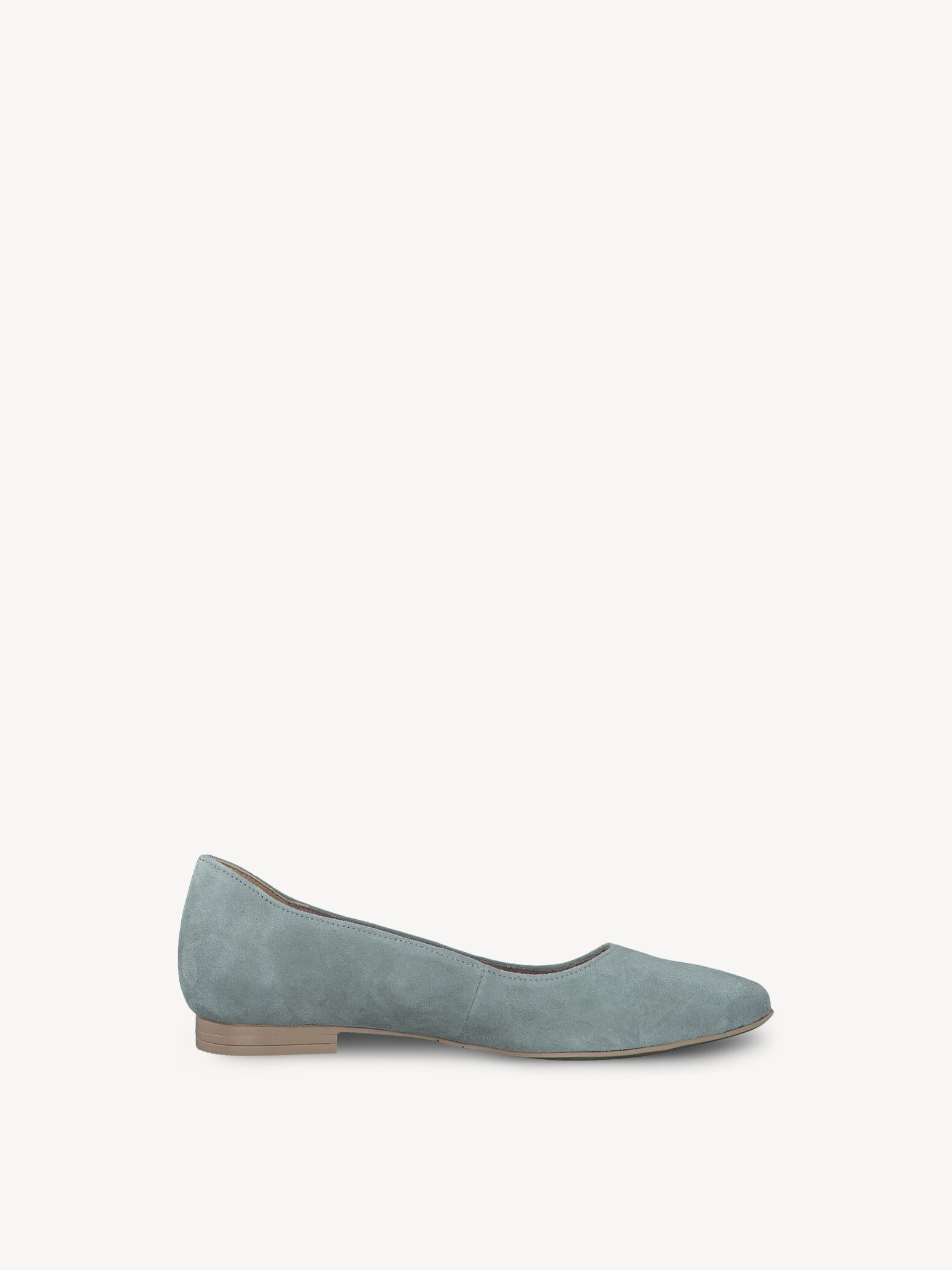 Ballerine en cuir - vert