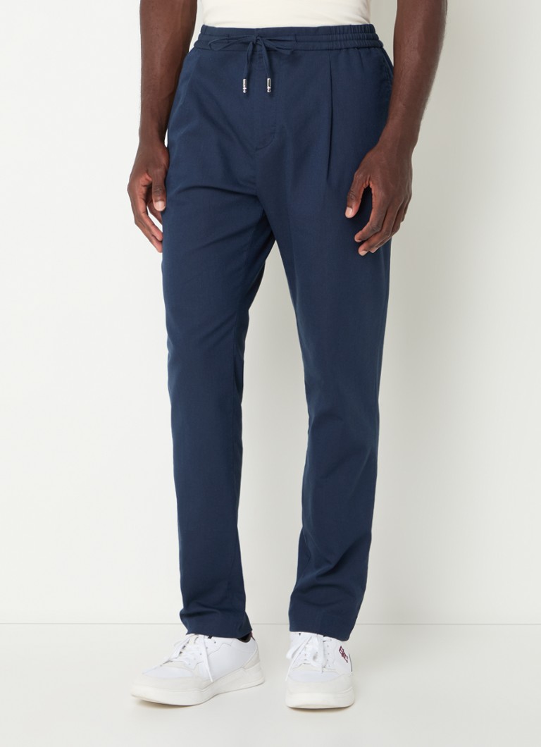 Pantaloni chino Tommy Hilfiger Harlem Slim Fit cu buzunare inserate
