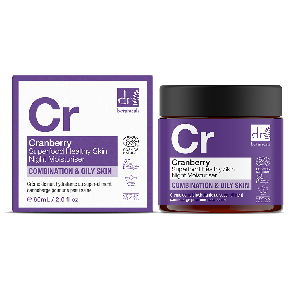 apothecary by dr botanicals Crème de Nuit Superfood à la Cranberry Crème de Nuit