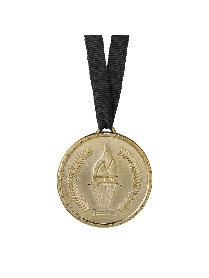 relaxdays 12 x Medaille in Gold günstig kaufen onesize