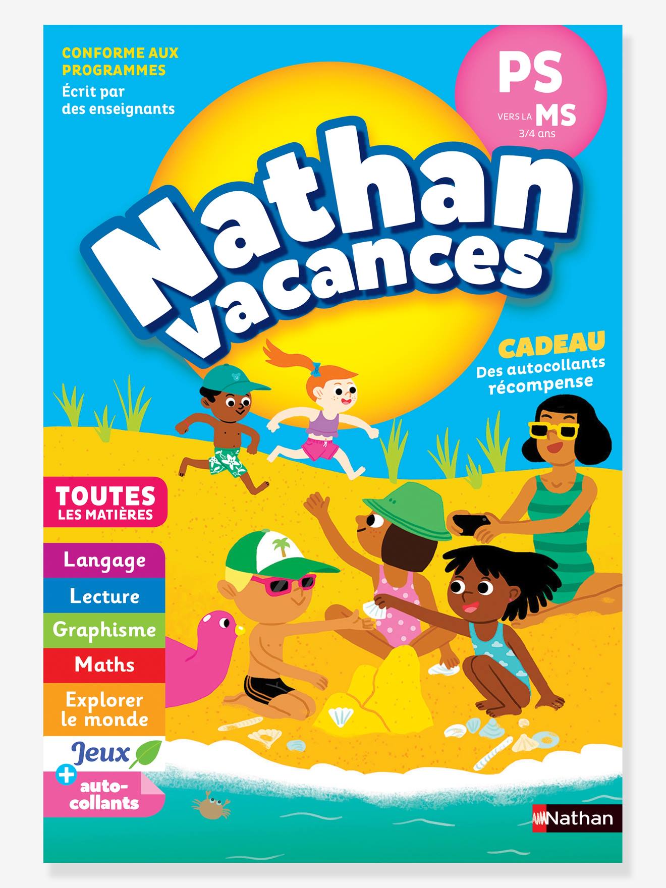 Cahier de Vacances 2022 de la PS vers la MS