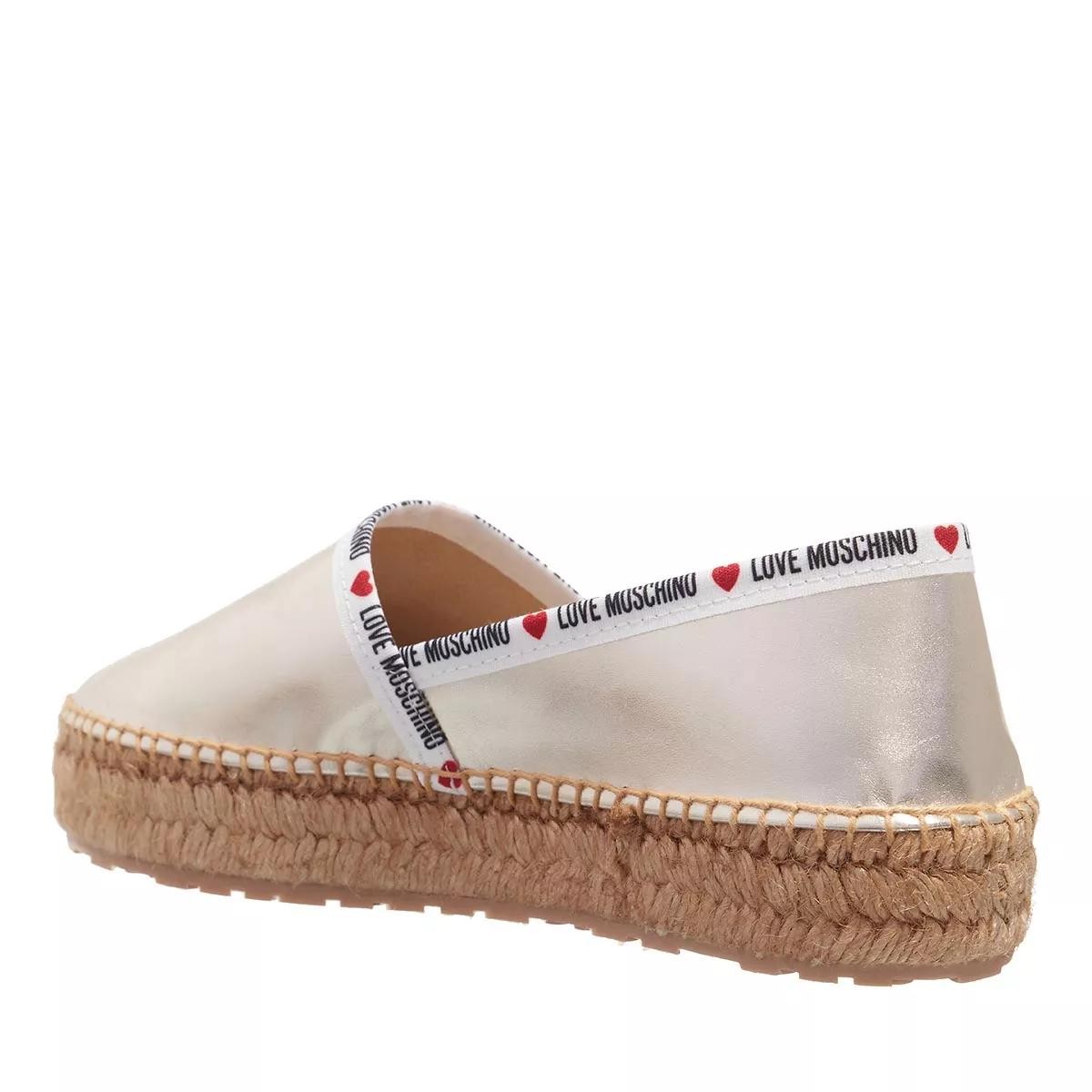 MOSCHINO Komfort Slipper silber