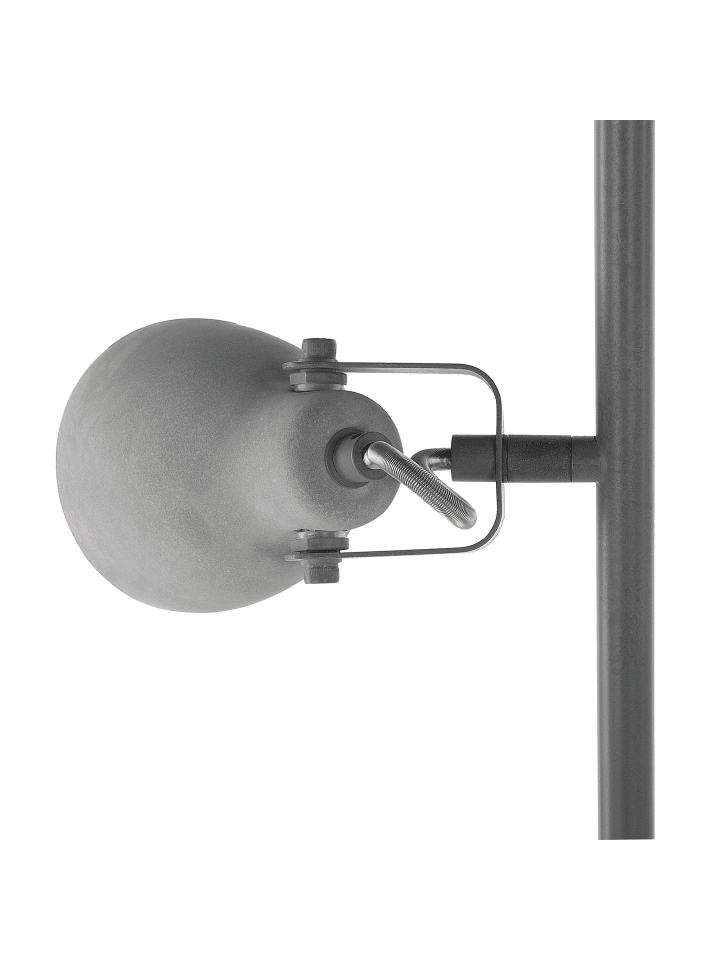 Beliani Stehleuchten MISTAGO in Grau - (W) 28 x (H) 163 x (L) 28 cm günstig kaufen onesize