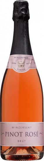 2021 Burkheimer Schlossgarten Pinot Rosé Sekt b. A. brut - Burkheimer Winzer