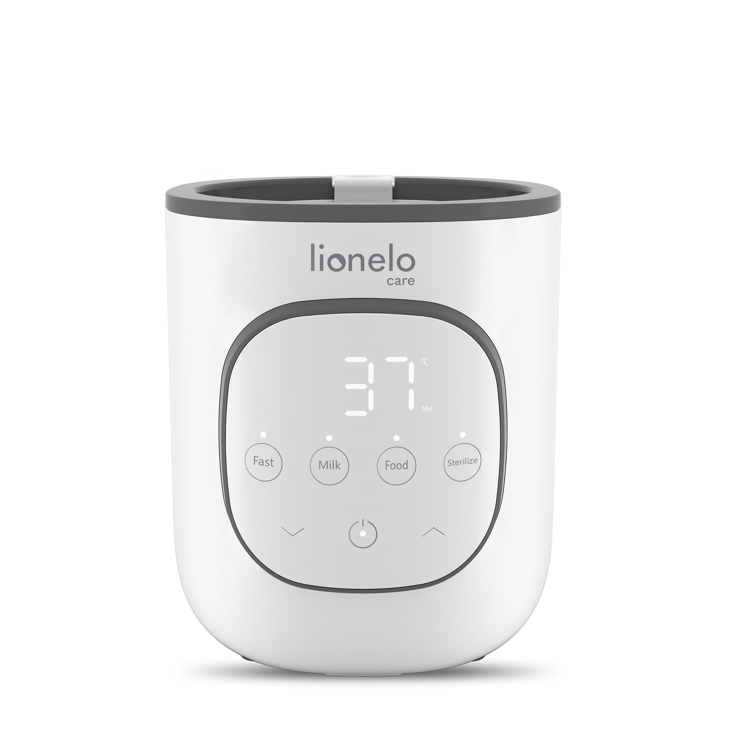 lionelo Babyflaschenwärmer THERMUP 2.0, 5 Arbeitsmodi, Intuitive Bedienung, BPA-frei, Sicherheit, Touchpanel