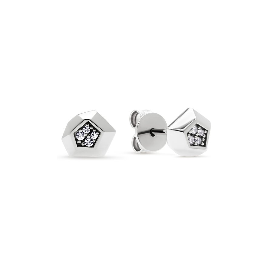 JETTE Ohrstecker FACETED