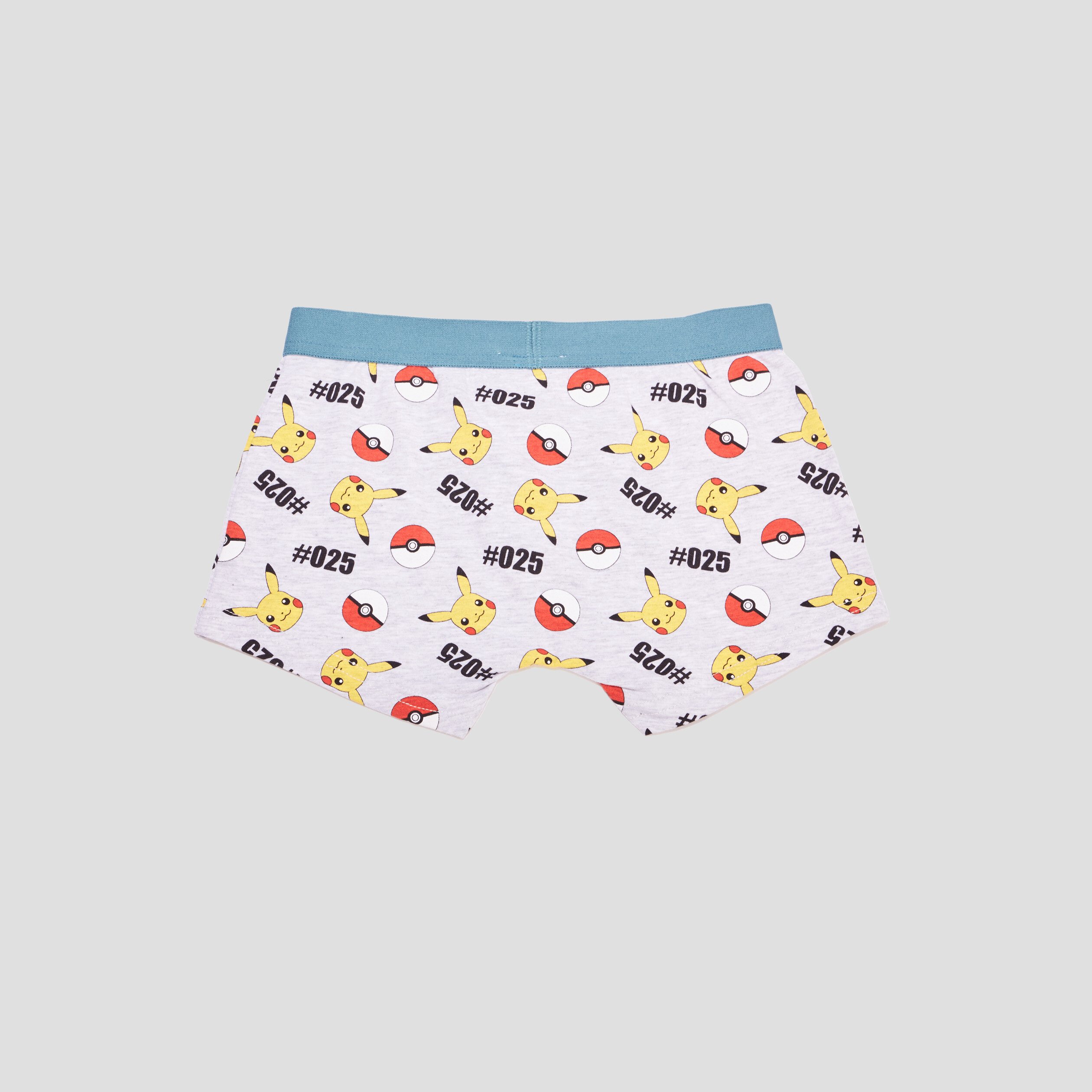 Lot 2 boxers coton Pokémon Pikachu vert garçon | La Halle