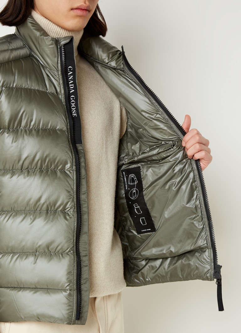 Γιλέκο με καπιτονέ ύφασμα Canada Goose Crofton από πούπουλο
