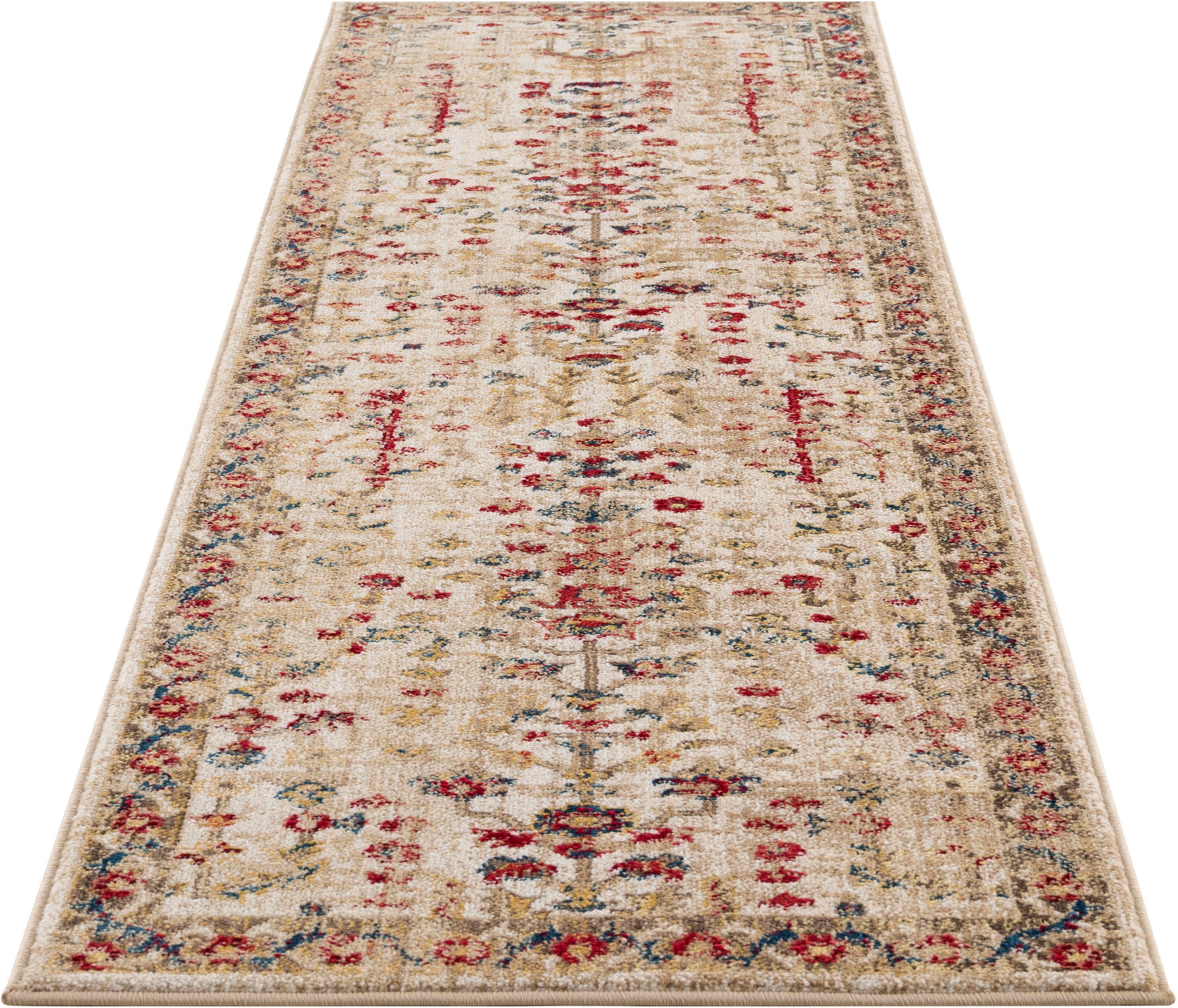 Läufer Clovis, Home affaire, rechteckig, Höhe: 11 mm, Teppich im Orient-Design, mit Bordüre, Vintage