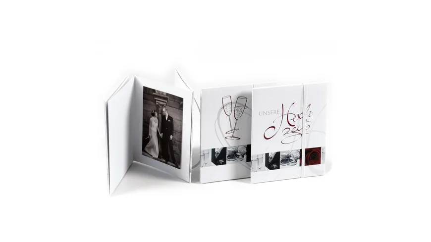 goldbuch Leporello Wedding für 10 Fotos