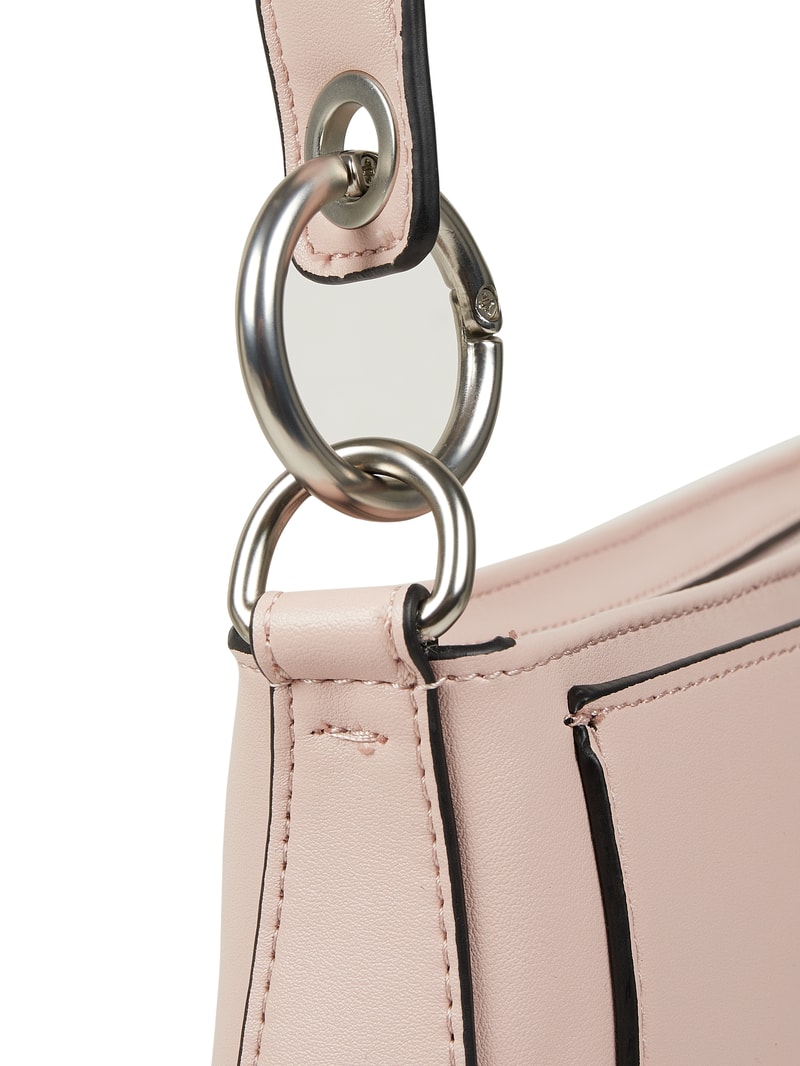 Pochette in Leder-Optik   in rosé