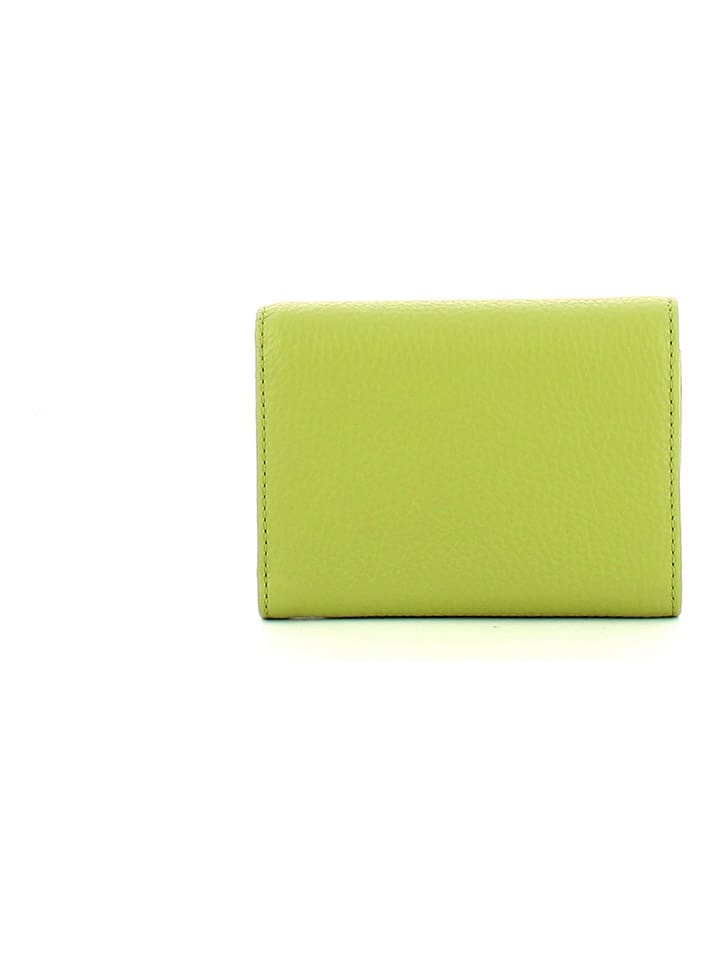 COCCINELLE Leder-Geldbörse in Hellgrün - (B)12 x (H)9 x (T)2,5 cm günstig kaufen onesize