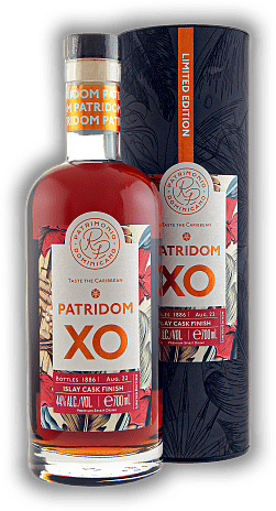 Patridom XO Islay Cask Finish Patridom XO Islay Cask Finish Patridom Limited Edition - eine Abfüllung mit einzigartigem Fass-Finish. 0,7	 Liter - Vol 44%