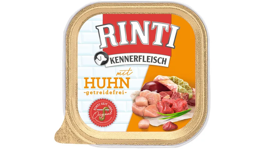 RINTI Hundenassfutter Kennerfleisch Huhn 300 g