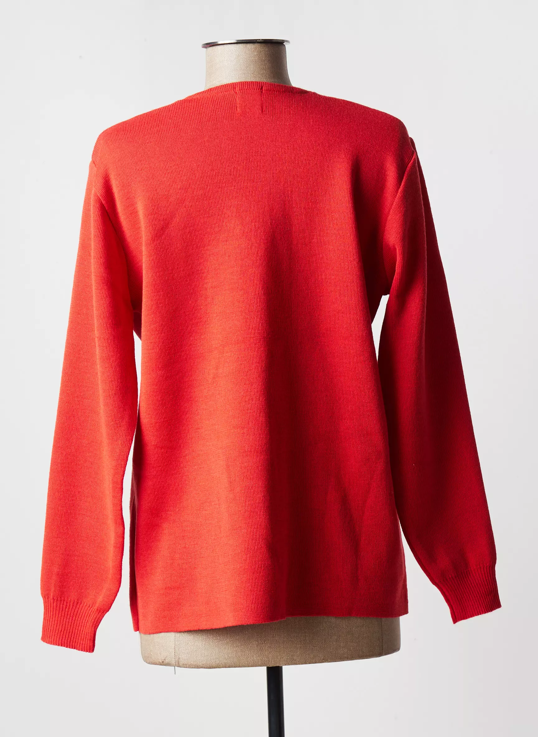 Duger Cardigans Femme couleur orange