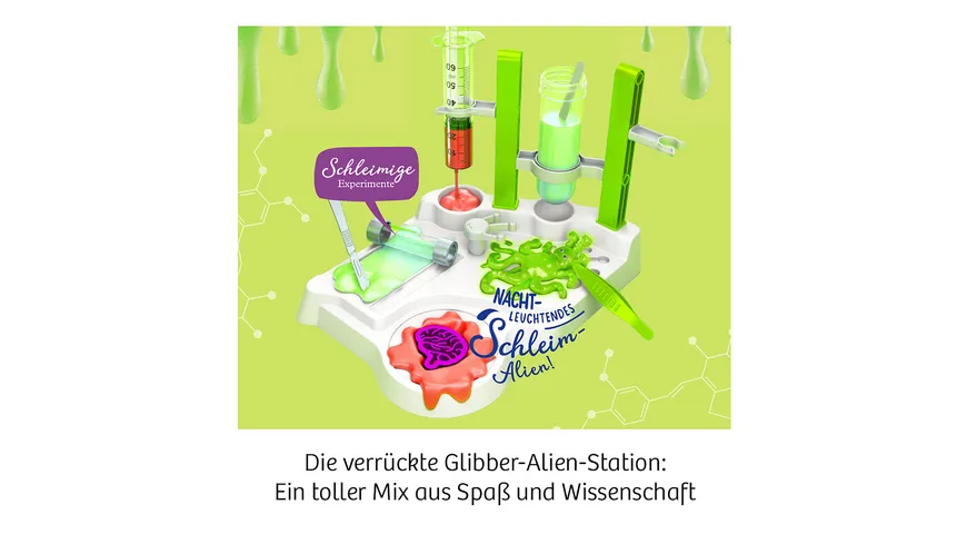 KOSMOS - Experimentierkästen -  Schleim-Labor - Die verrückte Glibber-Alien-Station