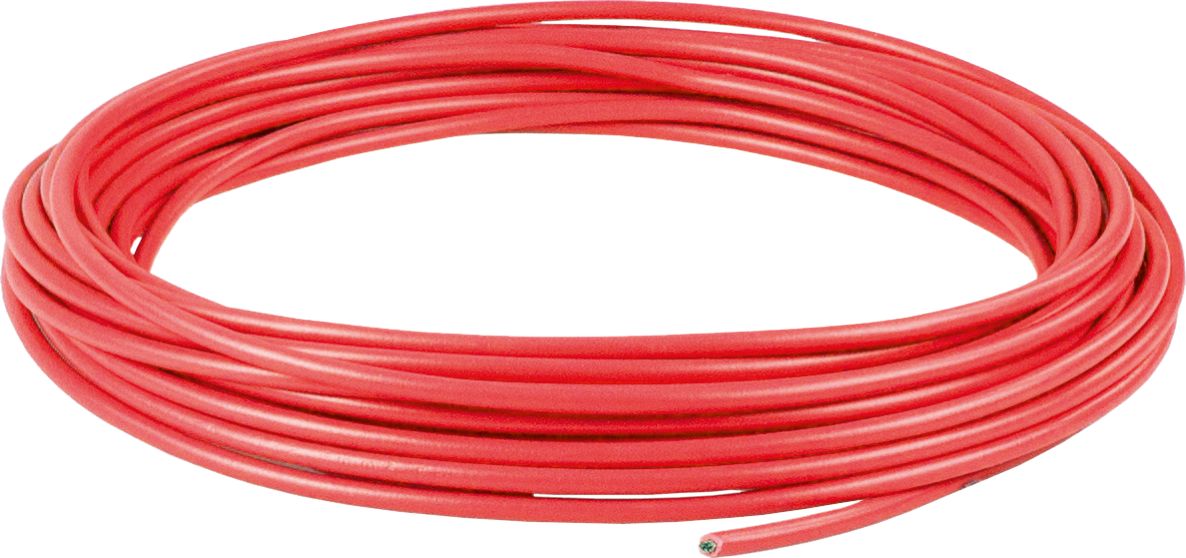 Schwabe 30044 Camping-Anschlusskabel H07V-K 6,0 mm² Rot 5 m