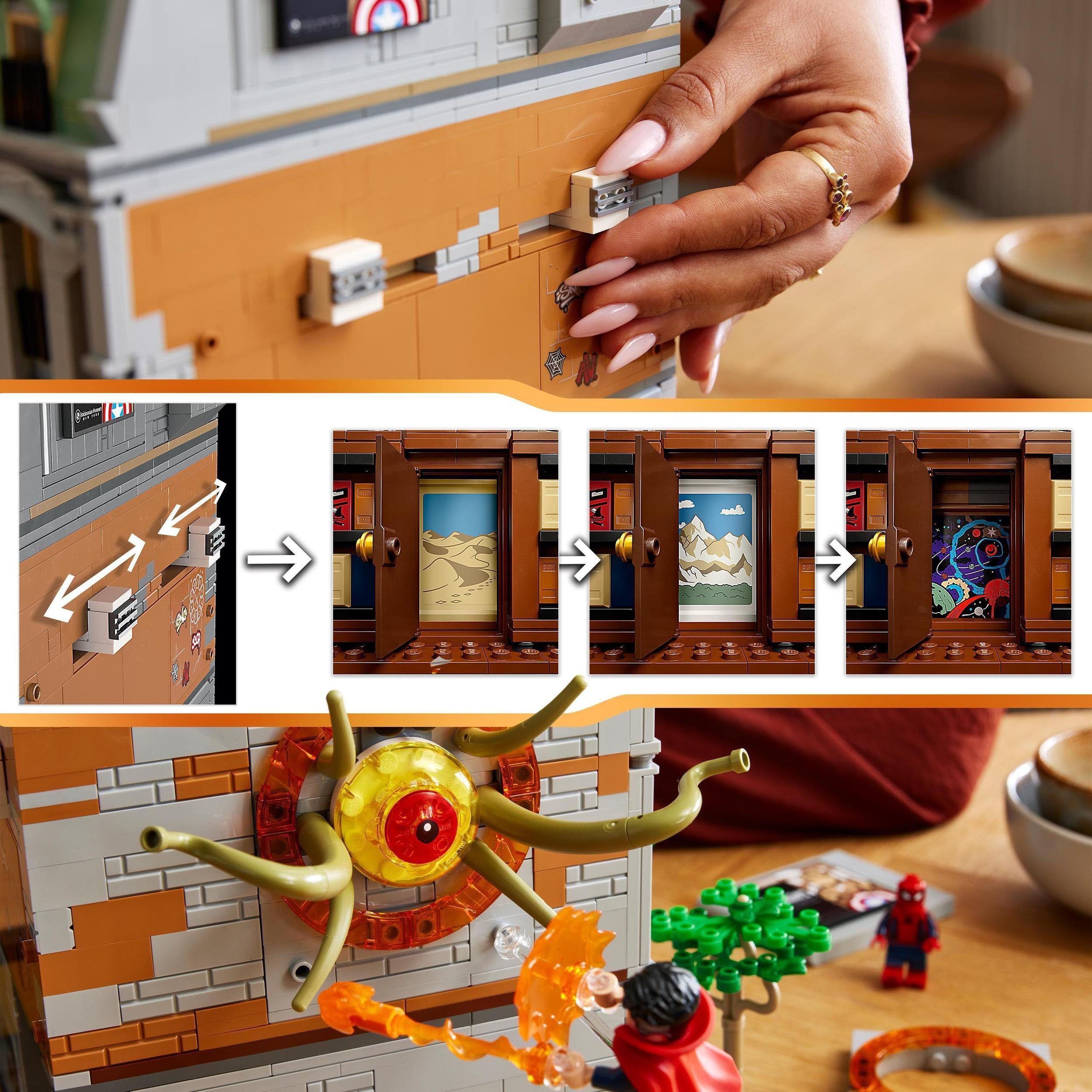 LEGO® Konstruktionsspielsteine Sanctum Sanctorum (76218), LEGO® Marvel, (2708 St), Made in Europe