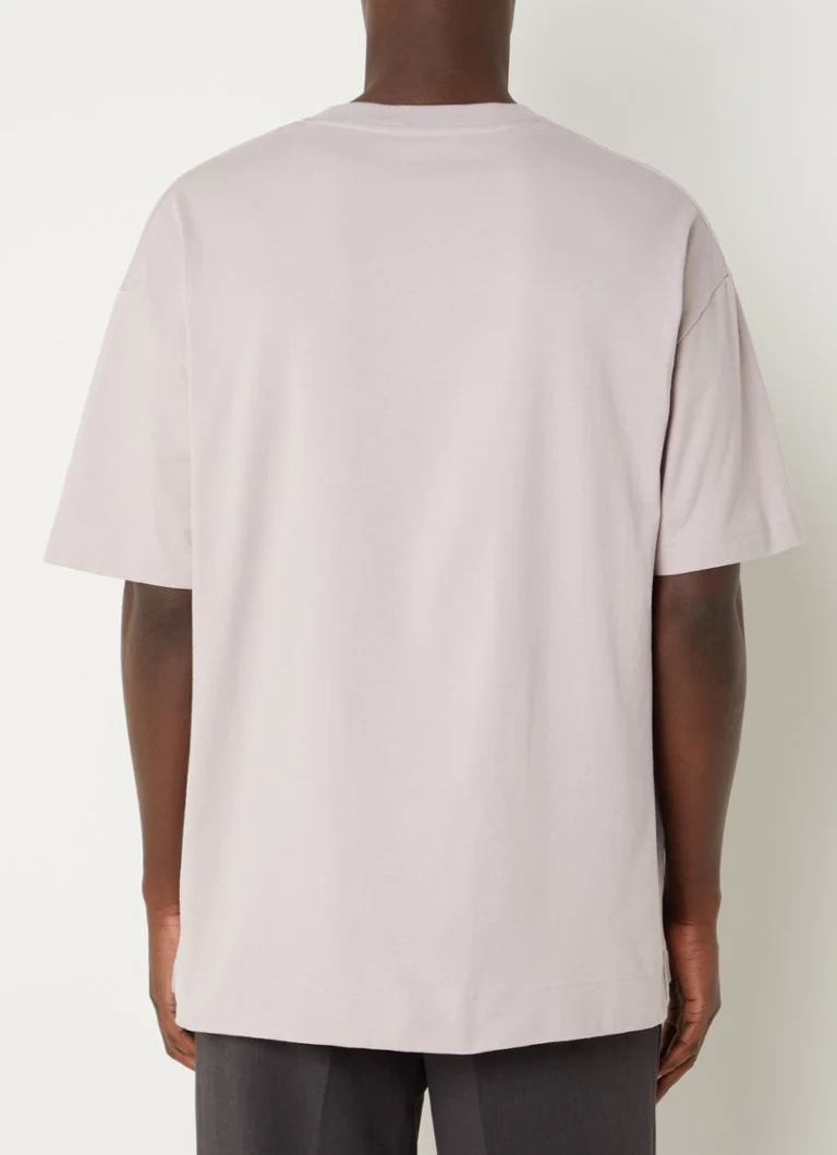 Tricou SAMSØE Joel din bumbac organic cu logo