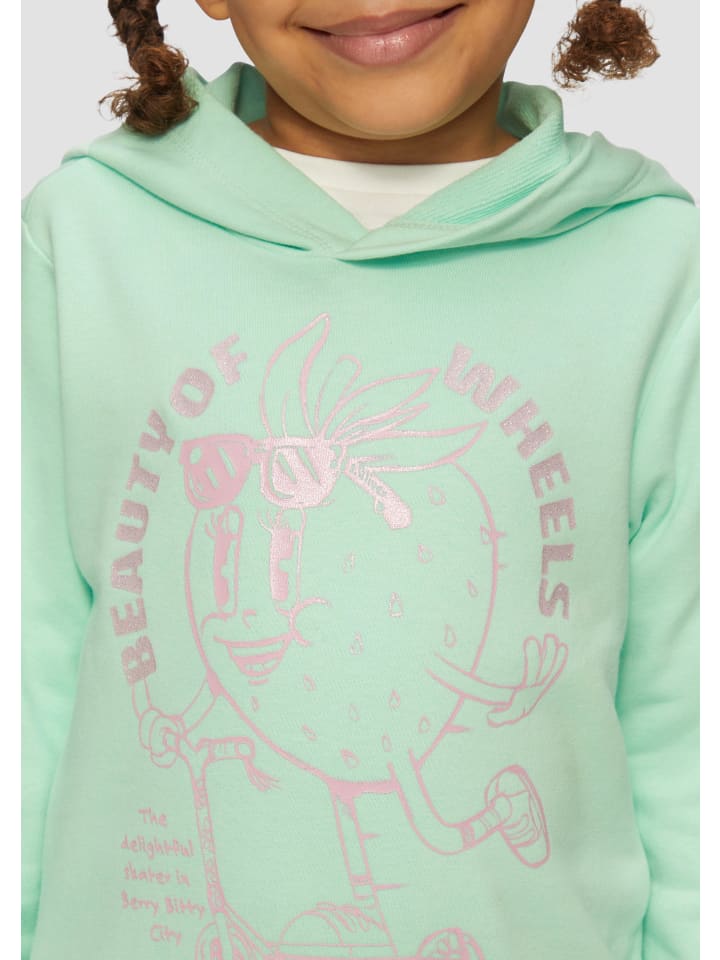 s.Oliver Sweatshirt langarm in Türkis günstig kaufen