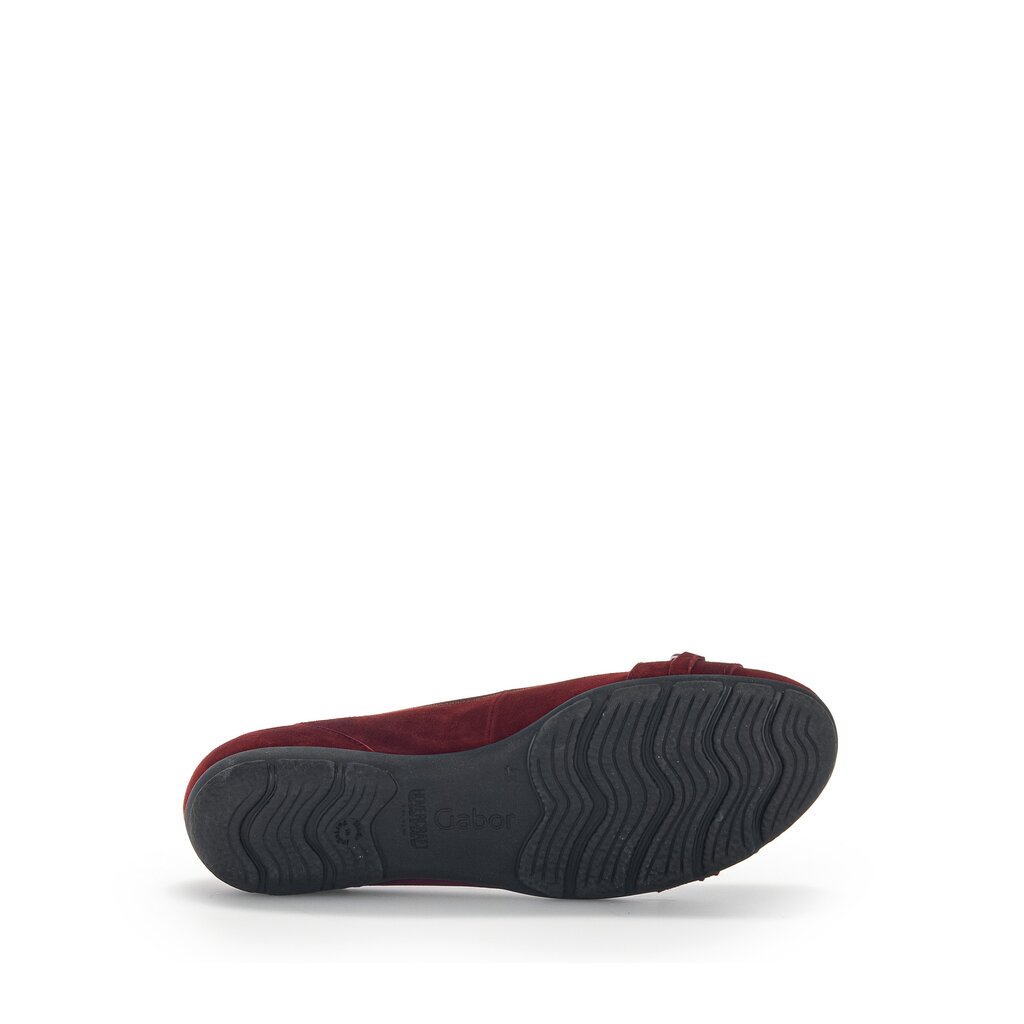 Gabor fashion Sportliche Ballerina rot