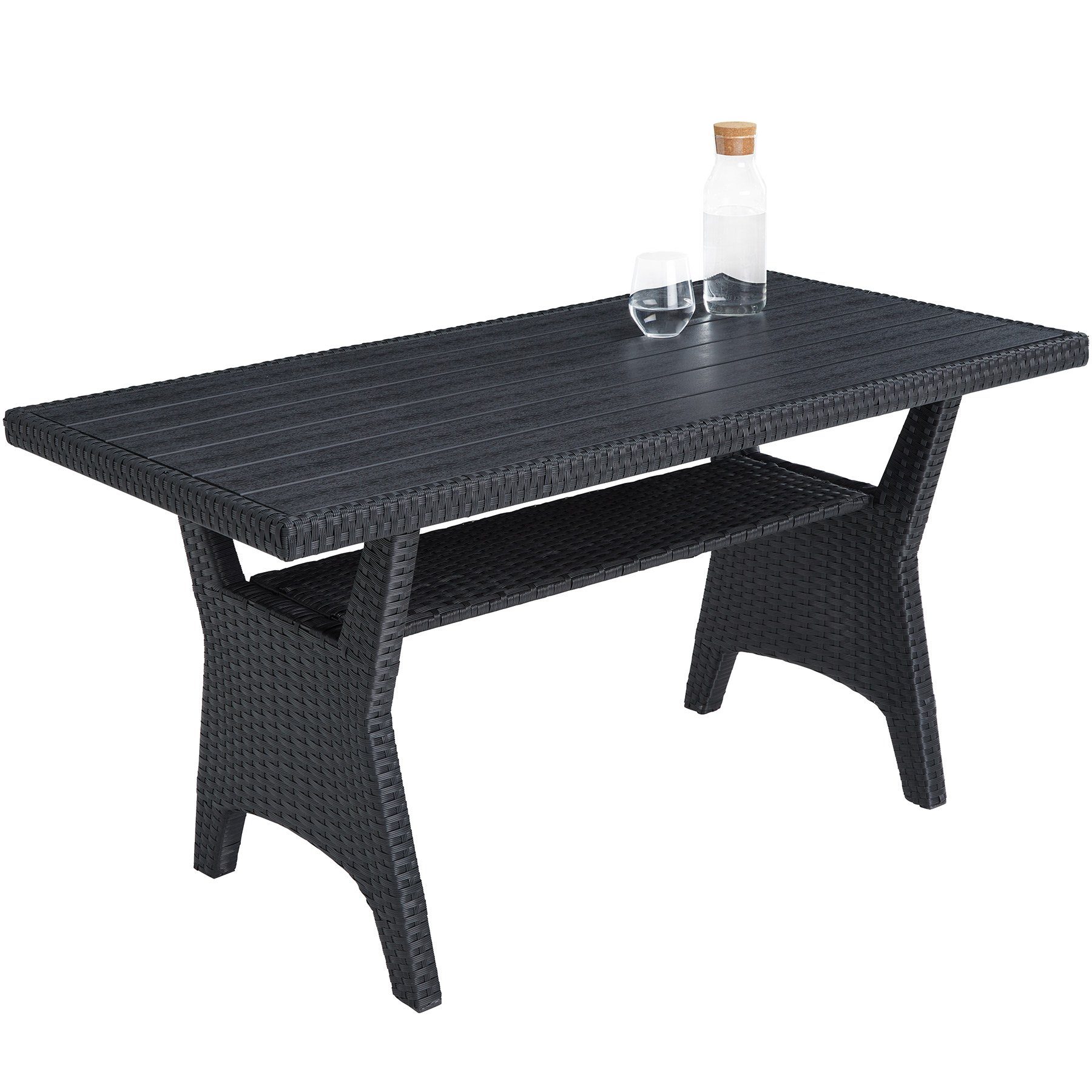 tectake Loungeset Catania, (Set, 3-tlg)