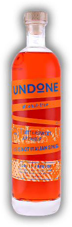 Undone No. 5 Bittersweet Apertif - Not Italian Spritz Undone No. 5 Bittersweet Apertif - Not Italian Spritz Alkoholfreie Alternative zu Spirituosen. 0,7	 Liter