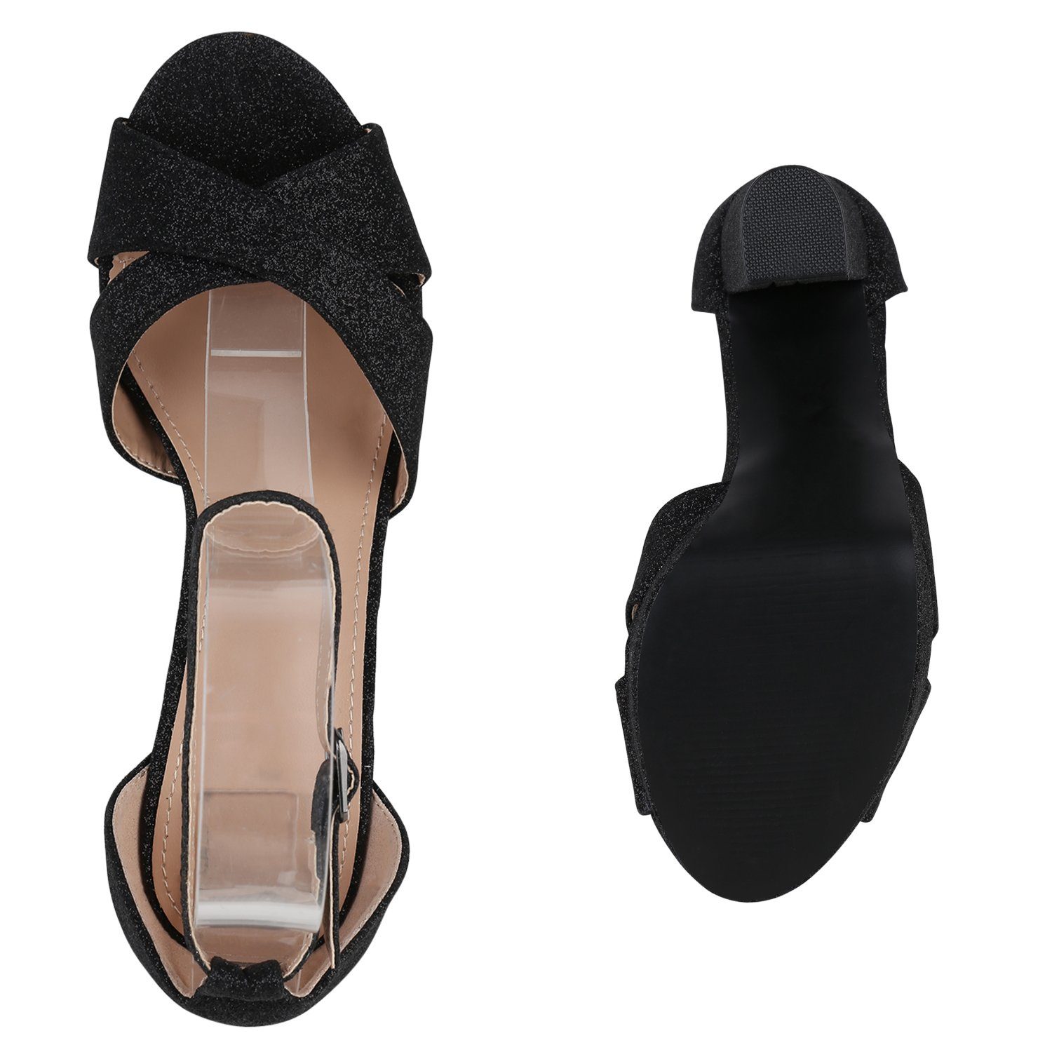 VAN HILL 840097 High-Heel-Sandalette Bequeme Schuhe