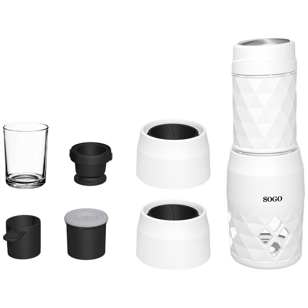 Sogo Espressomaschine 3 in 1 Manuelle Espressomaschine CAF-SS-5611