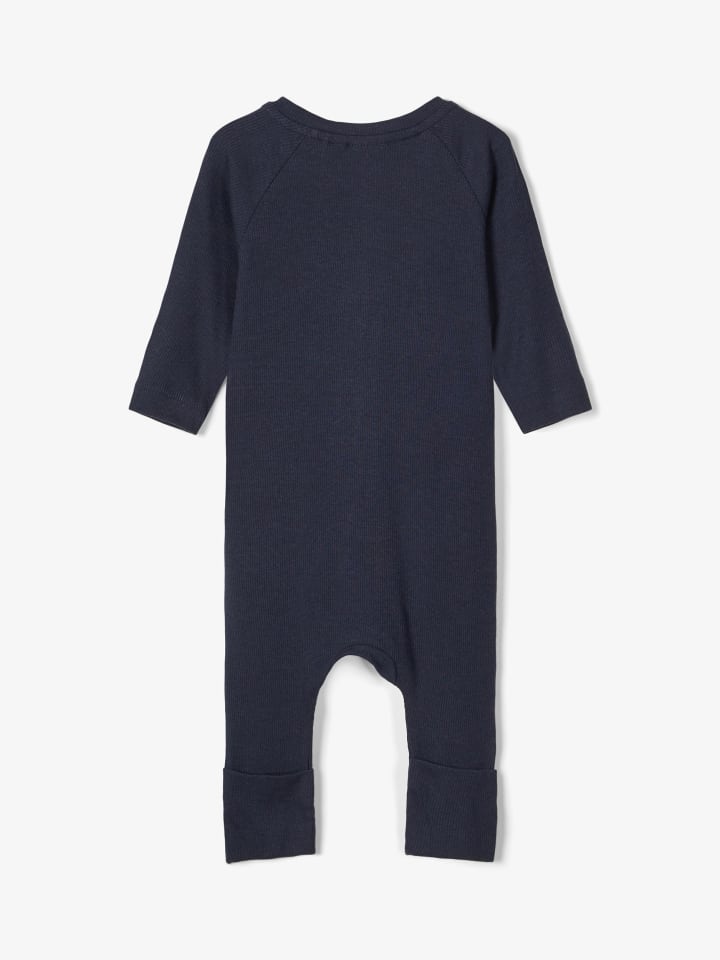 name it Jungen Strampler ohne Fuß mit Reißverschluss in Blau günstig kaufen