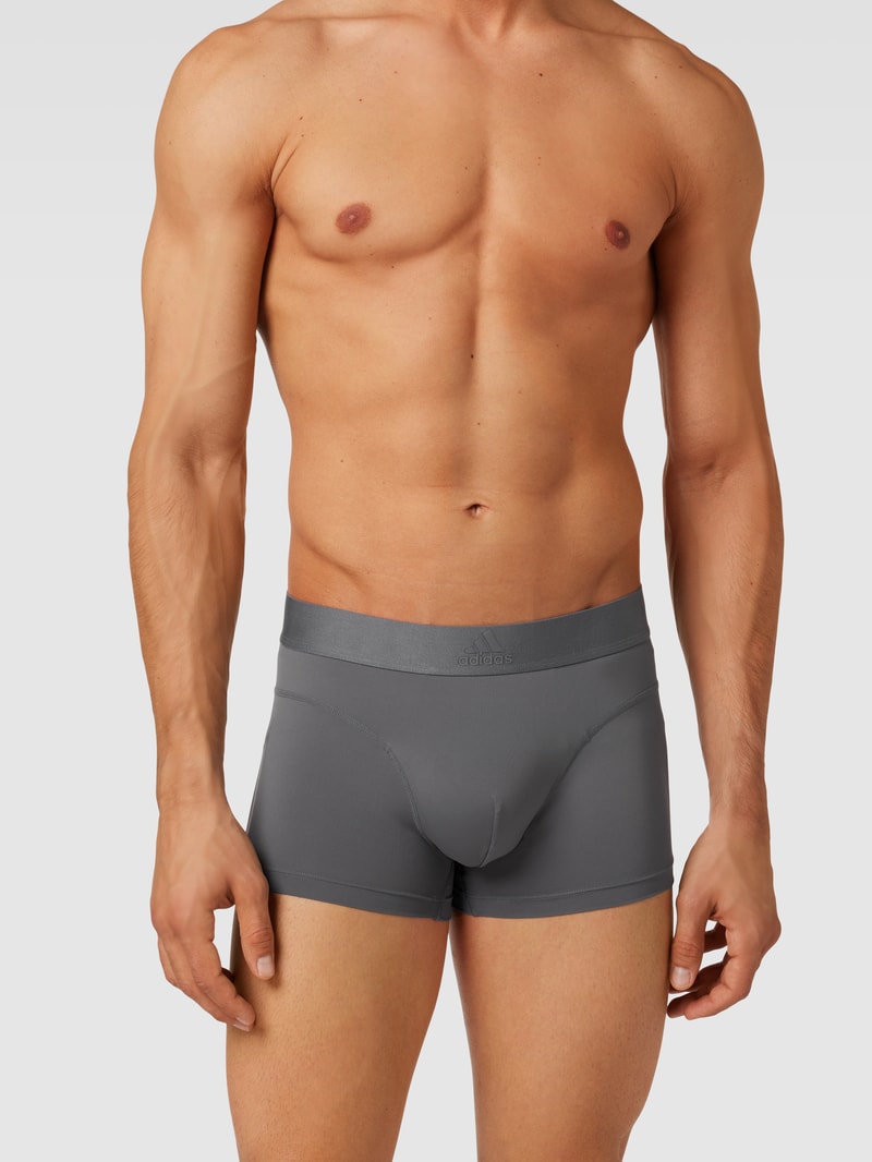 Trunks mit Logo-Bund in anthrazit