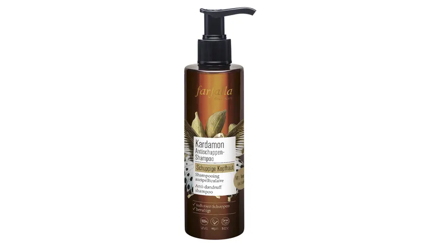 Farfalla Kardamom Antischuppen-Shampoo 200 ml