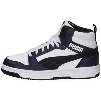 PUMA Rebound V6 Mid Jr Sneaker in weiß