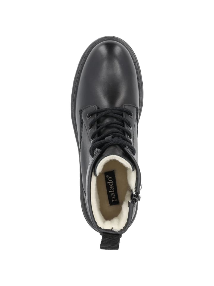 palado Schnürstiefeletten in black lack günstig kaufen