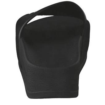 Karl Lagerfeld Bade Pantolette in schwarz