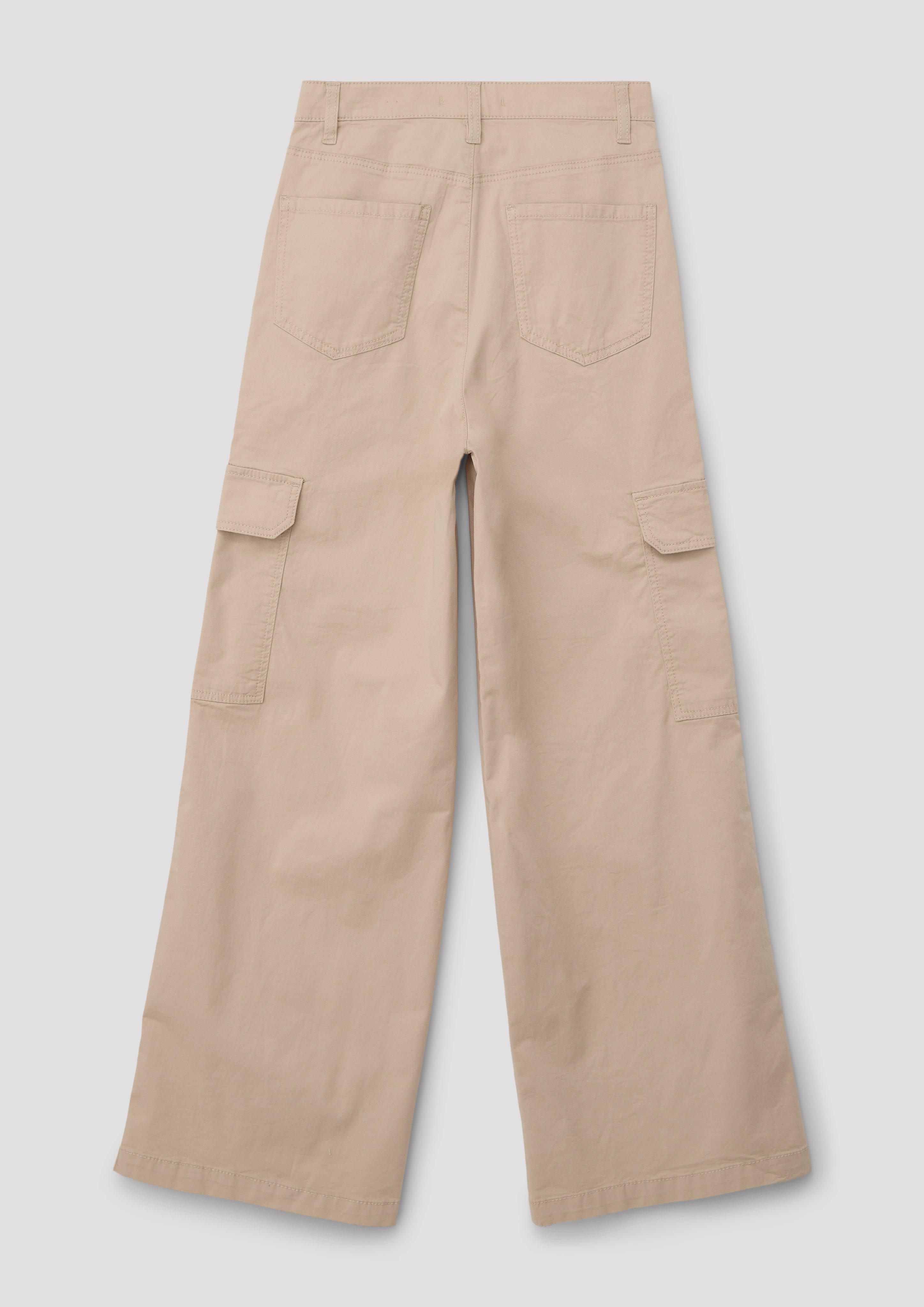 Loose: Wide-Leg-Pants im Cargo-Stil  2142452-8125