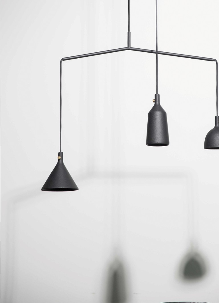 Lampa wisząca Menu Cast 1, 12 x Ø12 cm