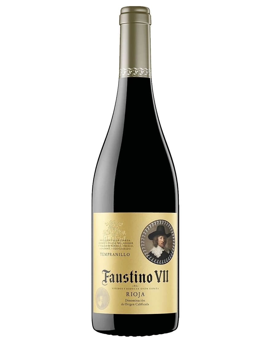 Rioja Tempranillo DO Faustino VII 2021 Bodegas Faustino 0,75 ℓ