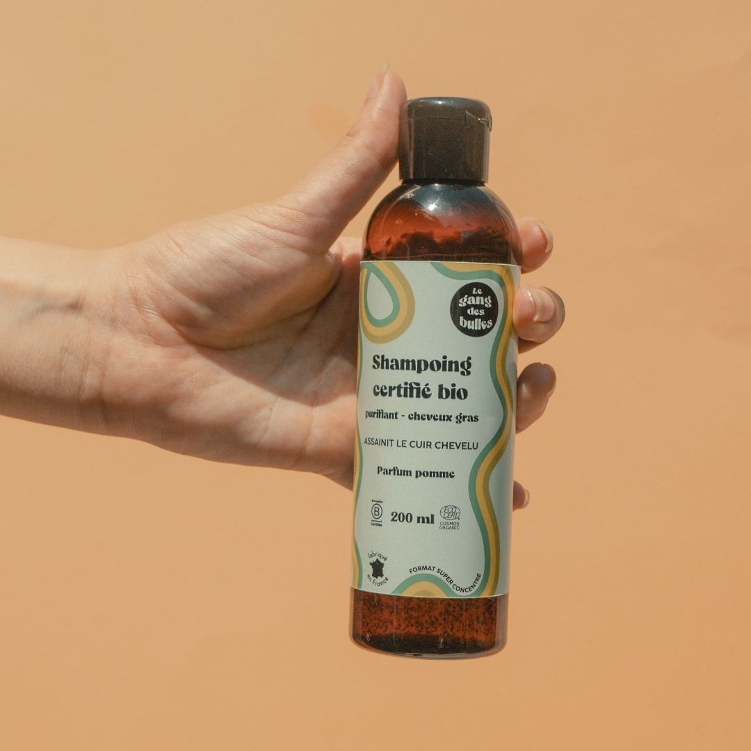 Shampoo biologico Bubble Gang per capelli grassi