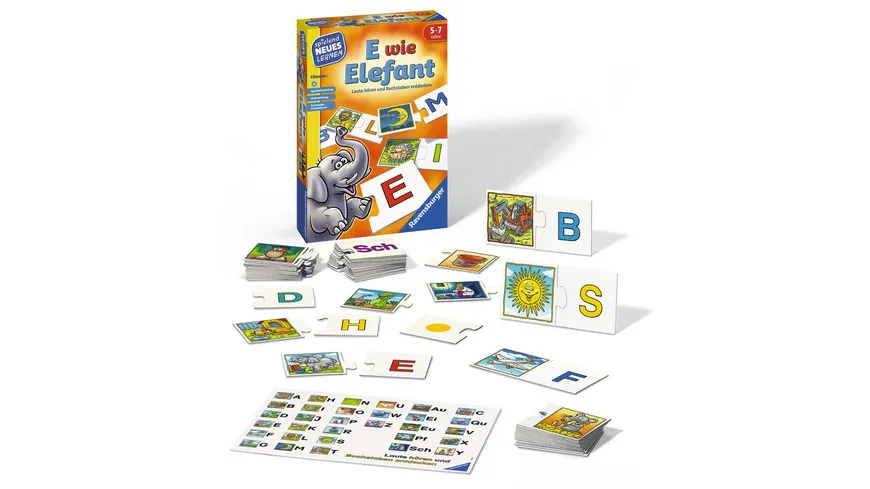 Ravensburger Spiel - E wie Elefant