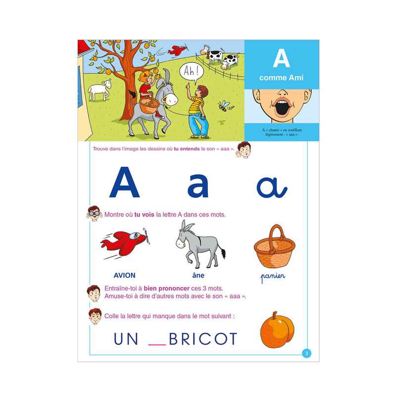 Livre Sami et Julie J'apprends l'alphabet Dès 3 ans - Hachette Education