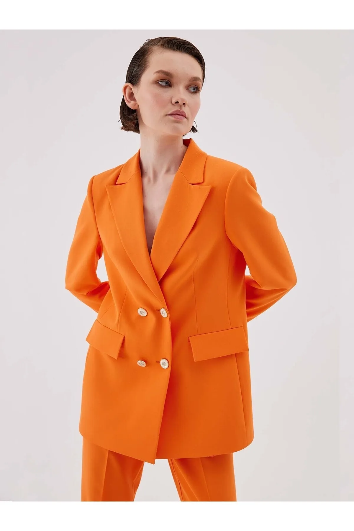 Juste Studio  Zweiteiler - Orange - Oversized