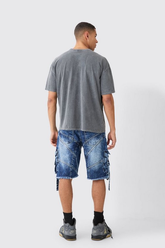 Oversize T-Shirt mit lizenziertem Megaman Print