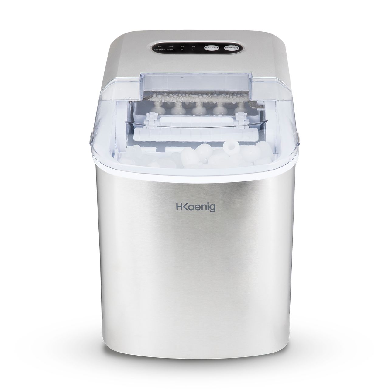 H.Koenig Eiswürfelmaschine KB14, silber