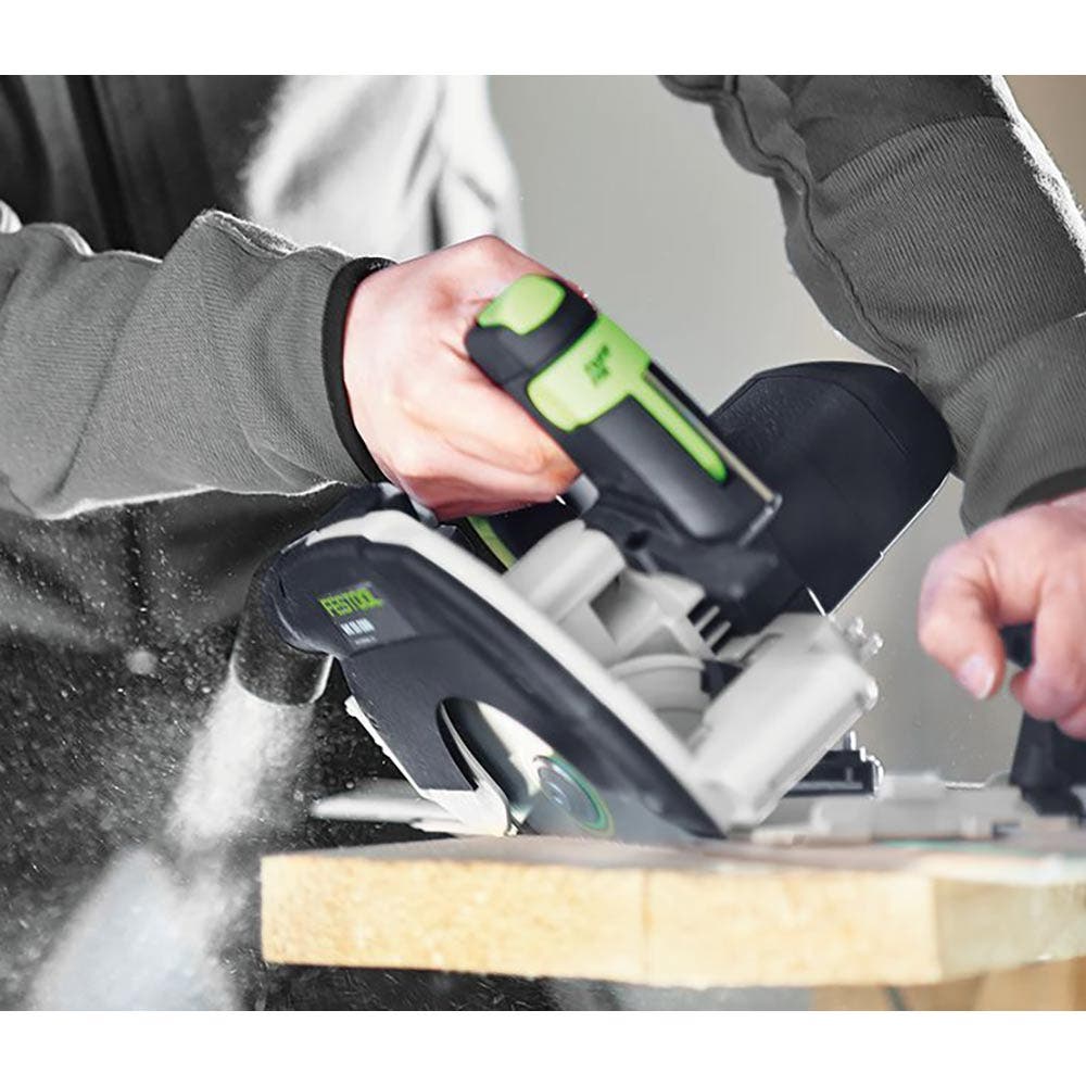 Serra circular FESTOOL HK 55 de 160 mm em Systainer com trilho transversal de 420 mm 576132
