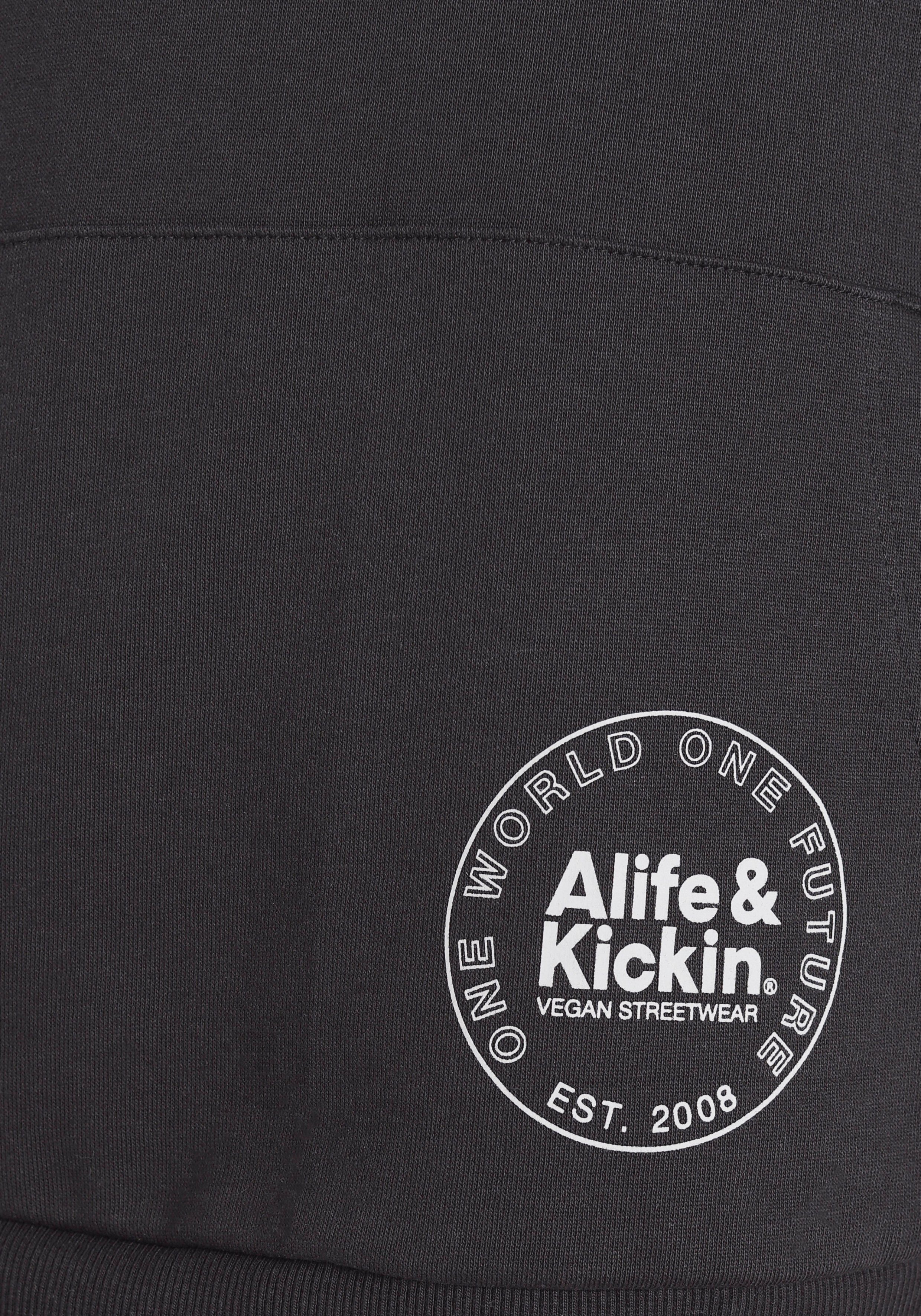Alife & Kickin Kapuzensweatshirt für Jungen, mit seitlichem Reißverschluß