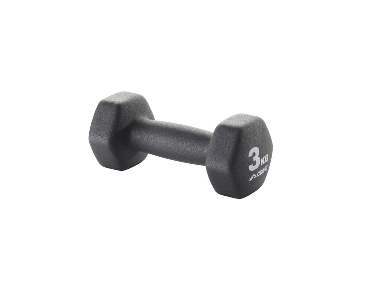 CRIVIT Kurzhantel-Set, 2 Stück