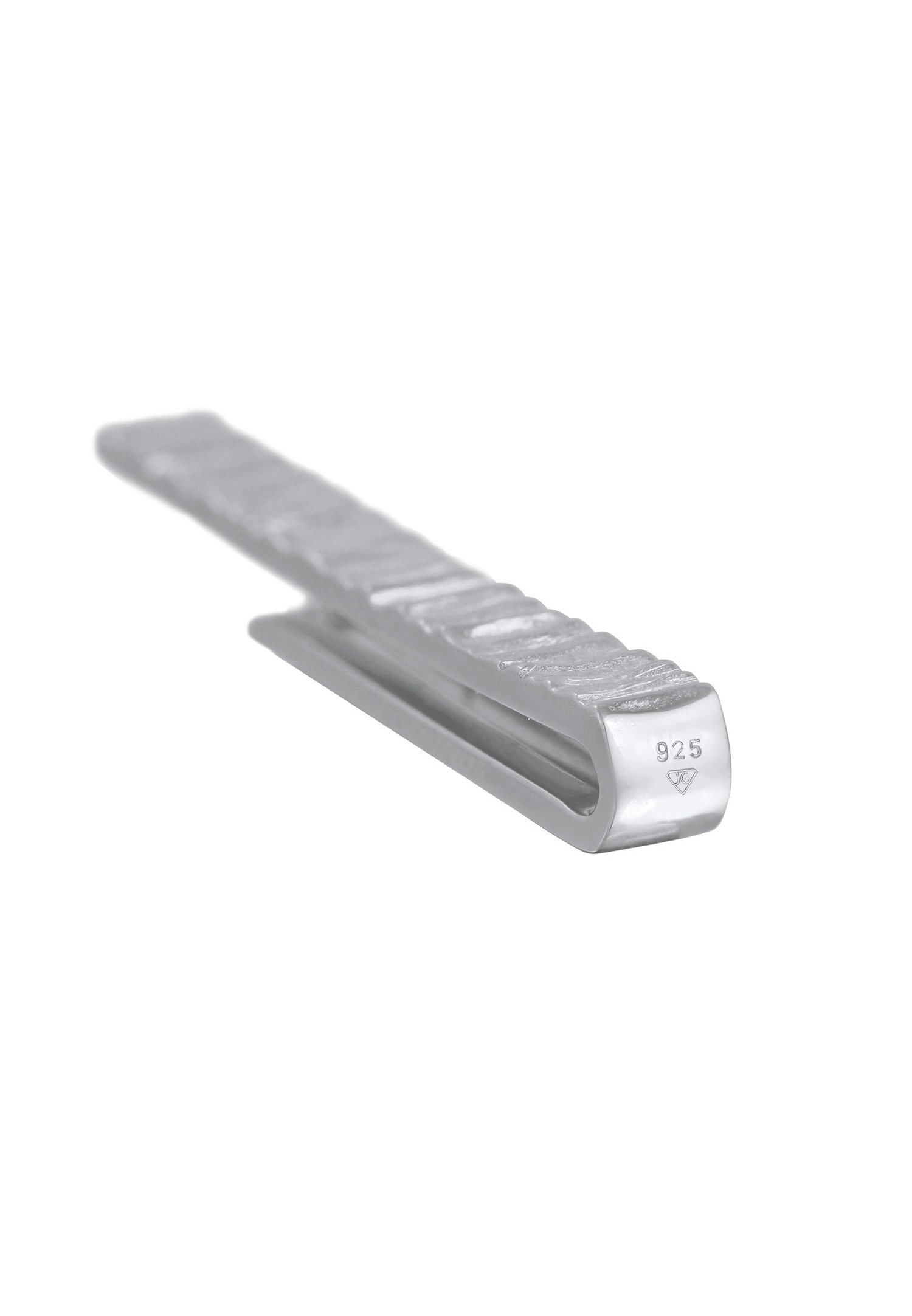 KUZZOI Krawattennadel Organic Struktur Modisch Trend 925 Silber