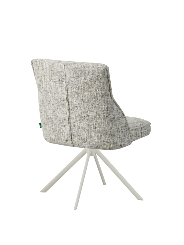 DUBI Möbel 2er-Set: Drehstuhl LINNEA in Hellgrau - (B)49 x (H)85 x  (T)62 cm günstig kaufen onesize
