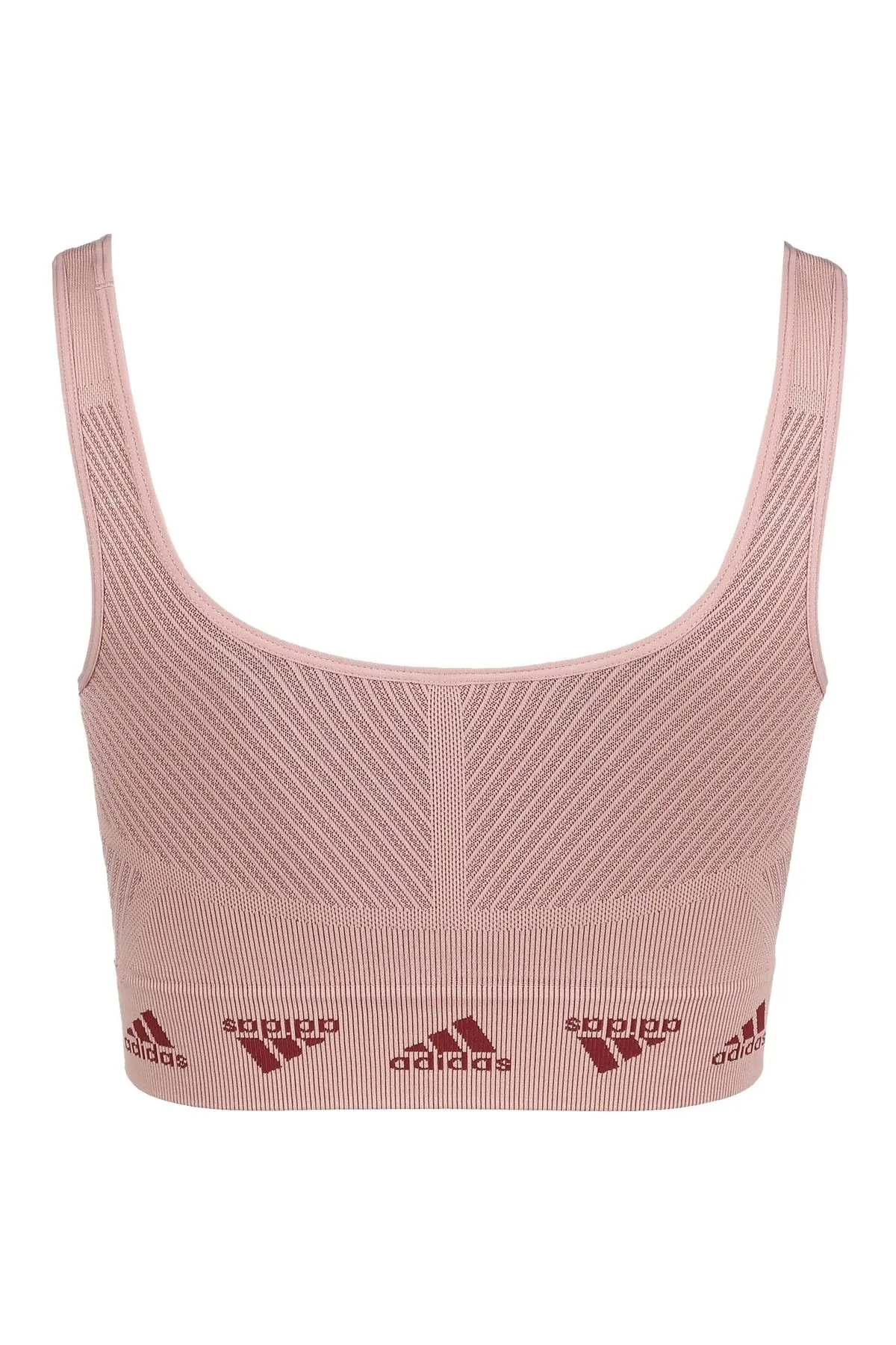 adidas  Sport-BH - Rosa - Farbverlauf